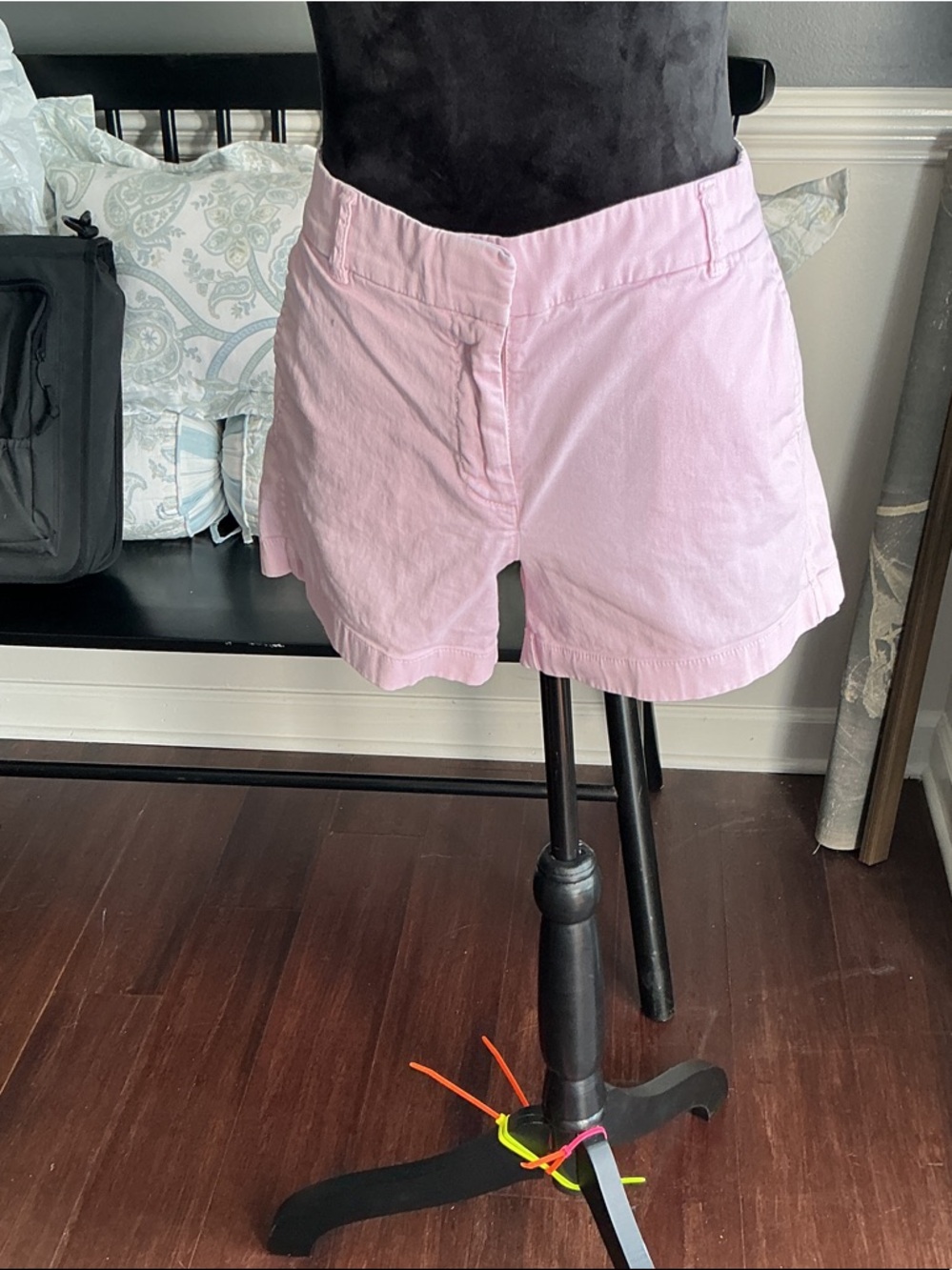 J. Crew Light Pink Cotton Bermuda Shorts